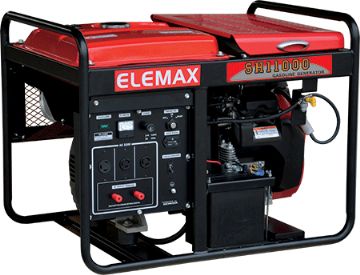 汽油双缸发电机 SH11000